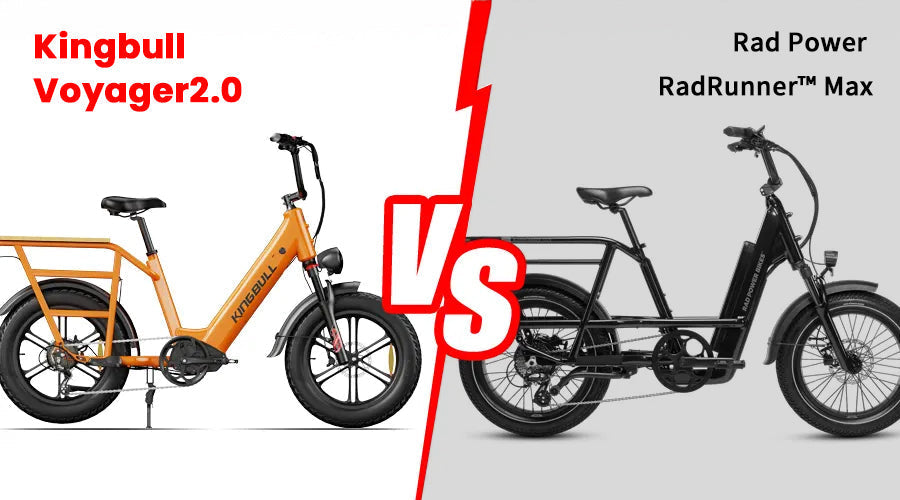 Cargo E-Bike Comparison: Voyager 2.0 vs RadRunner Max