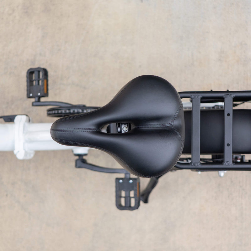 Breathable saddle with ventilation holes – Kingbull Literider 2.0 electric bike