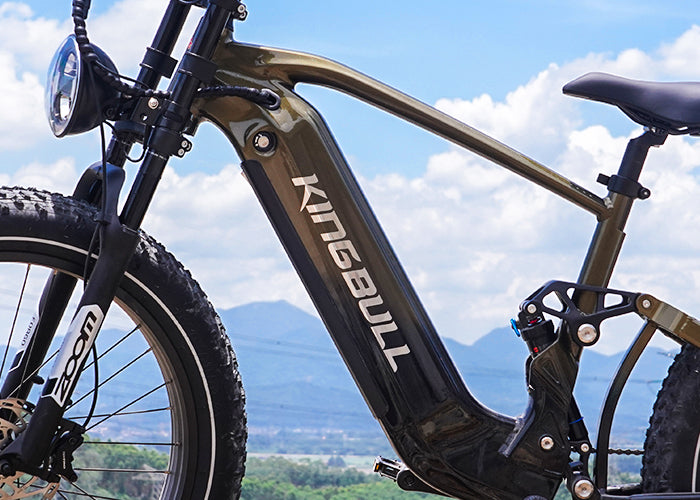 Frame-integrated battery design –  Kingbull EX Titan electric bike