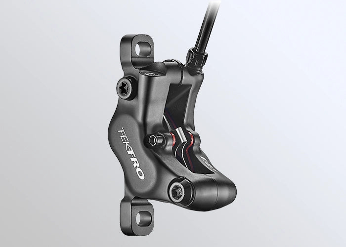 Kingbull Verve EBike Tektro 4-Piston Hydraulic Brakes Details showing