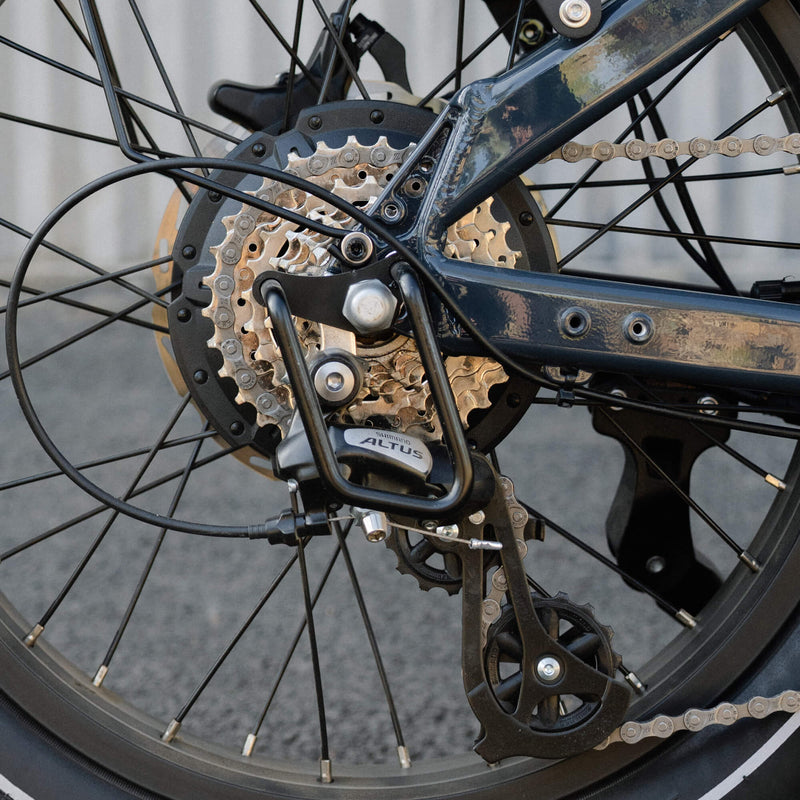 Shimano 8-speed shifting system – kingbull-Jumper Go fat tire off-road e-bike