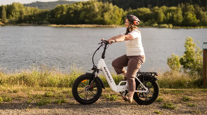 Low standover height folding e-bike – Kingbull Literider 2.0
