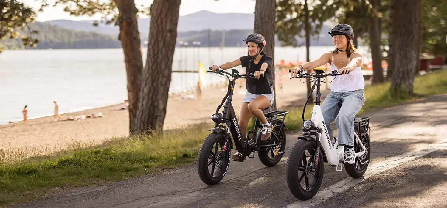 Comfortable folding e-bike for outdoor adventures – Kingbull Literider 2.0