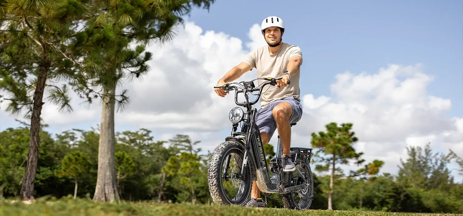 Leisure ride with Kingbull Jumper Go fat tire e-bike