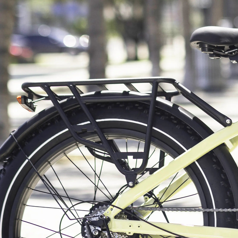 Kingbull Premium Step-Through Electric City Bike Trekker Upgraded Rear Rack  Detailed showing