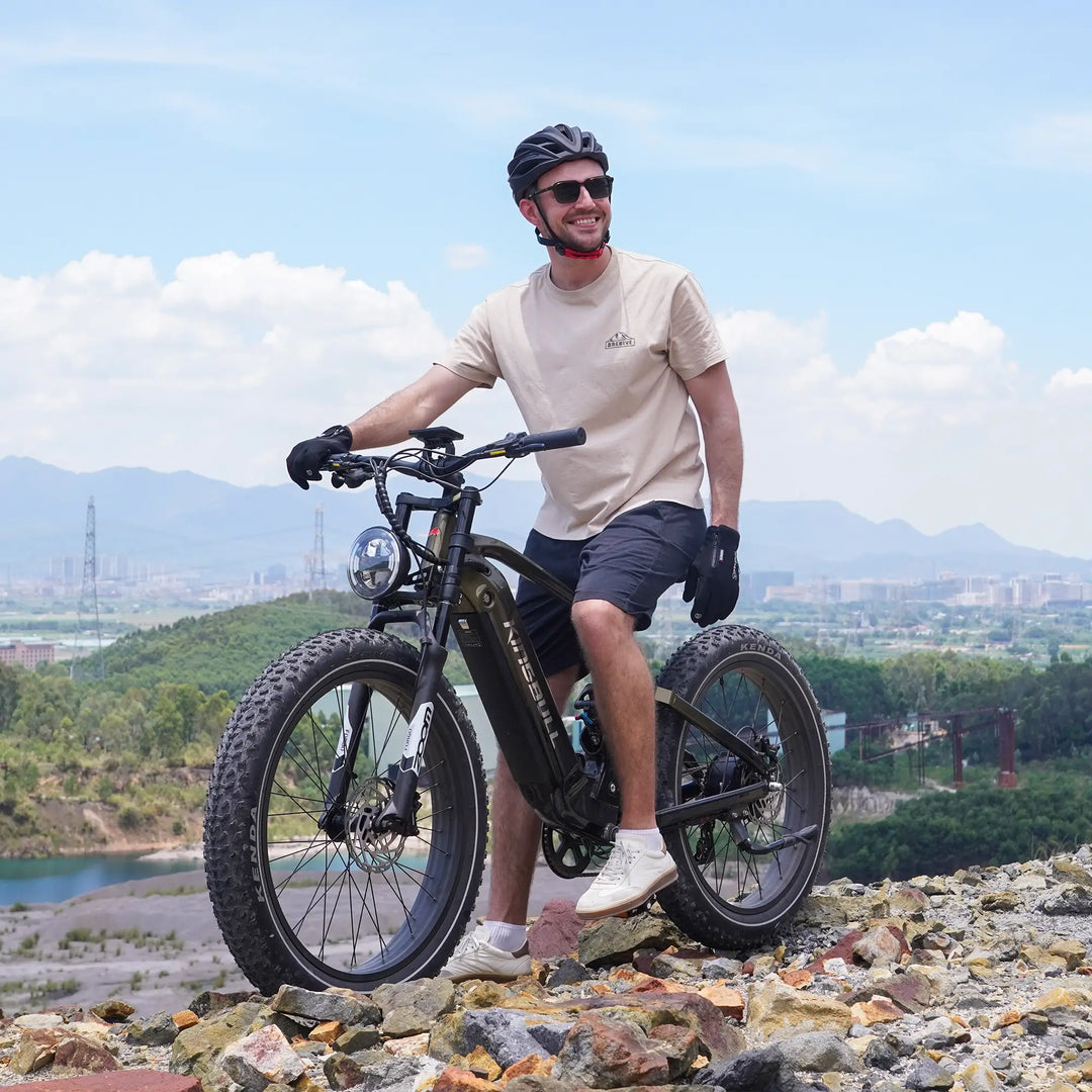 All-terrain Kingbull EX Titan in outdoor riding action