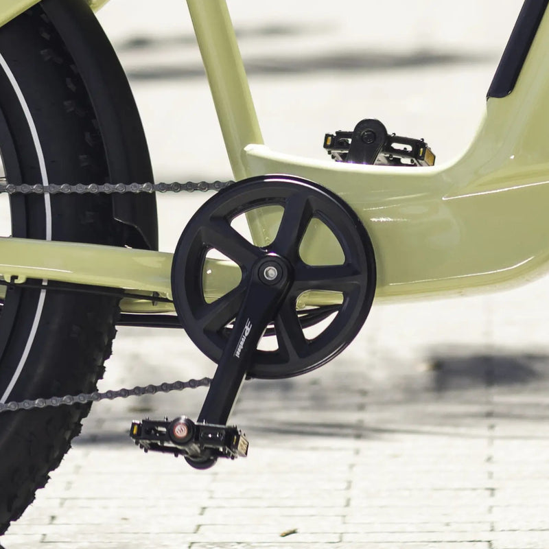 Kingbull Ebike Premium Step-Through Electric City Bike Trekker Torque Sensor Detailed showing