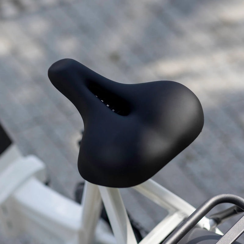 Kingbull Verve Long Range Fat Tire Folding Electric Bike Comfortable Seats Detailed showing