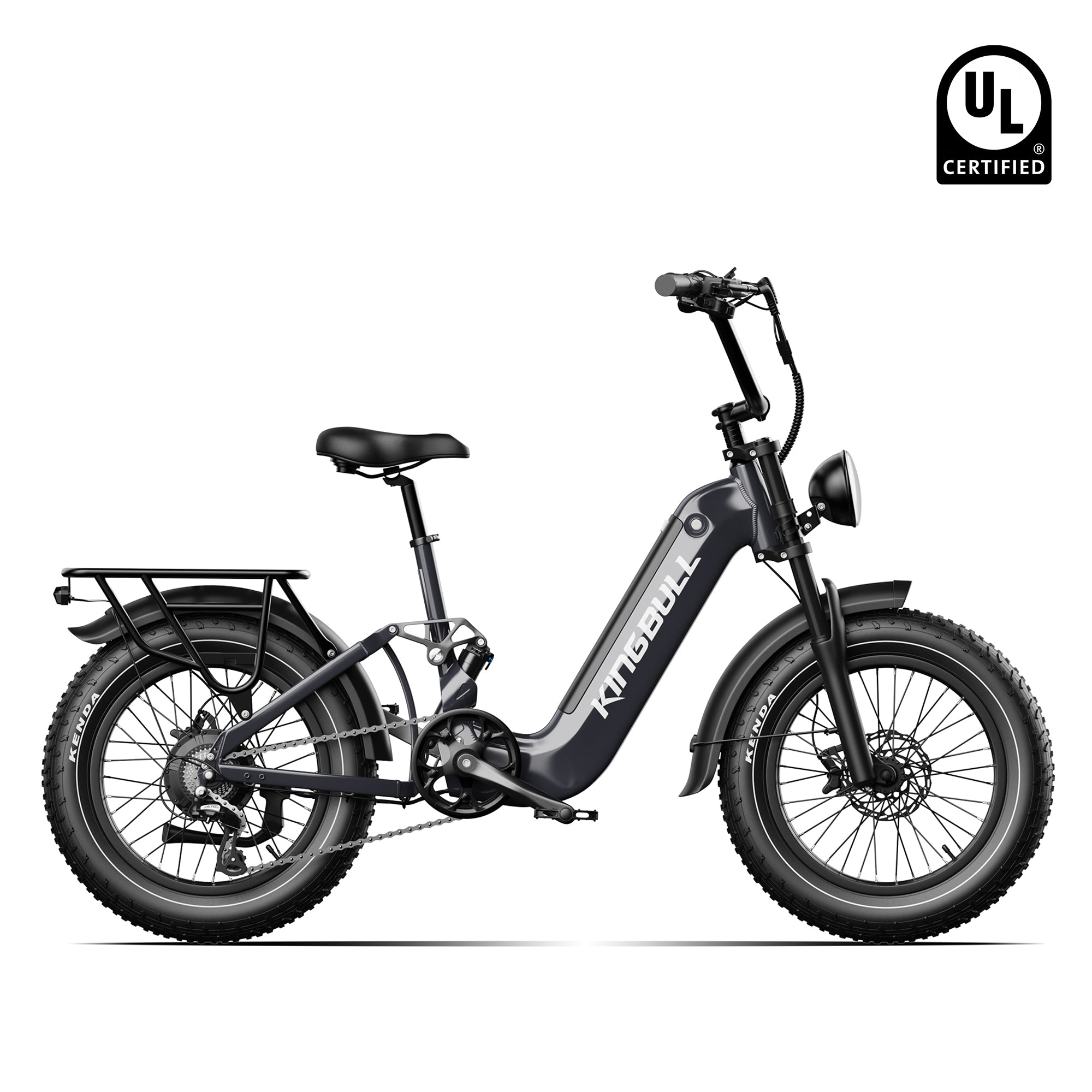 Kingbull Jumper Go 20" Full Suspension Electric Bike for $1,099 + free shipping