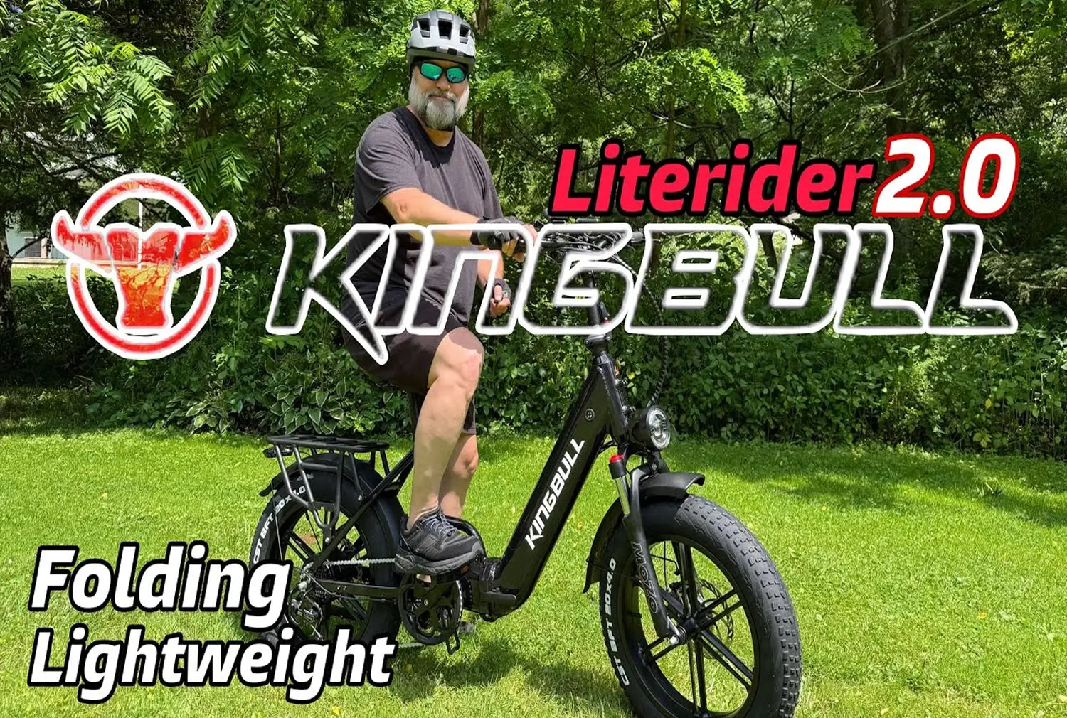 POV ride test of Kingbull Literider 2.0 folding fat bike