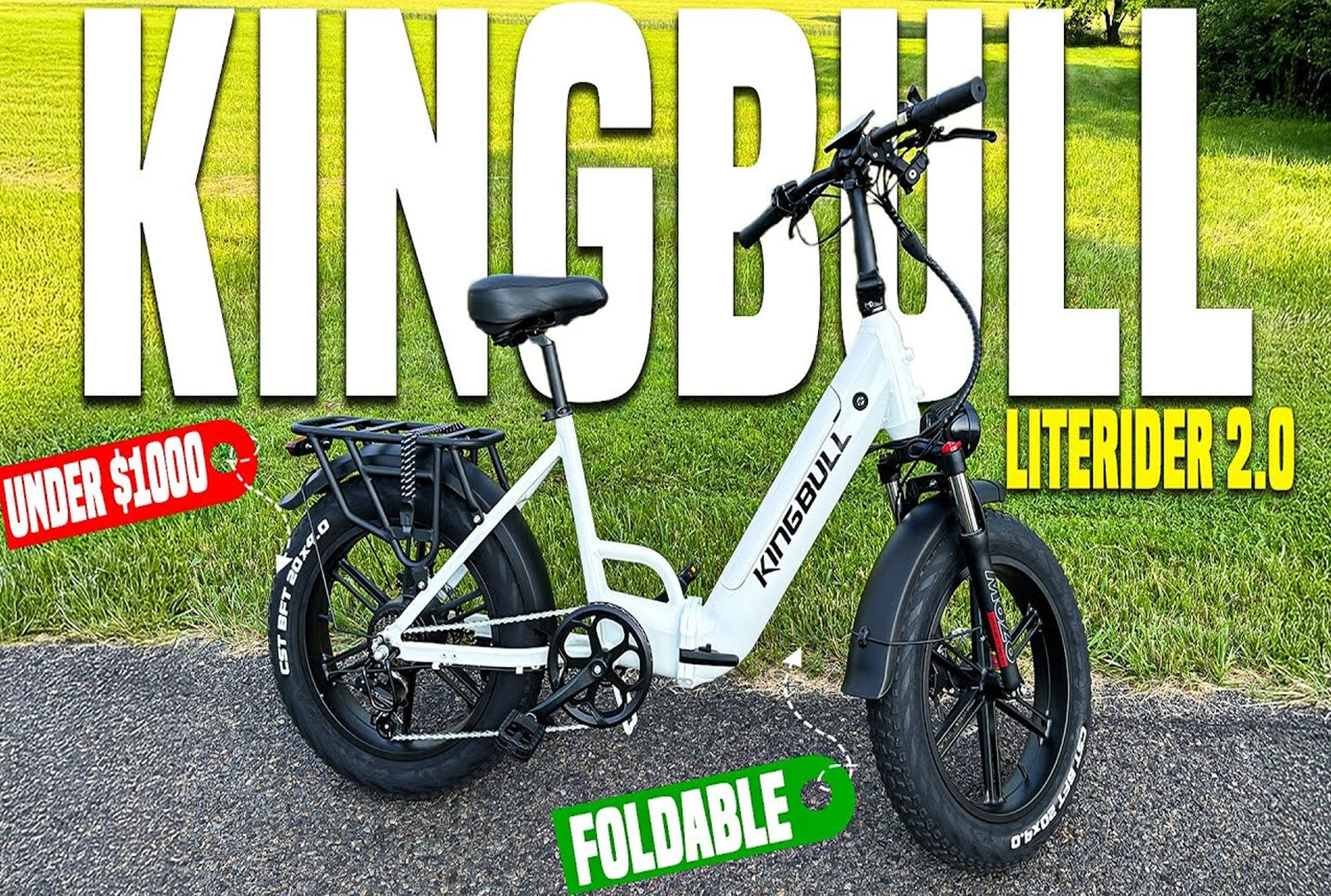 Folding electric bicycle review worth $1,000 -kingbull literider2.0