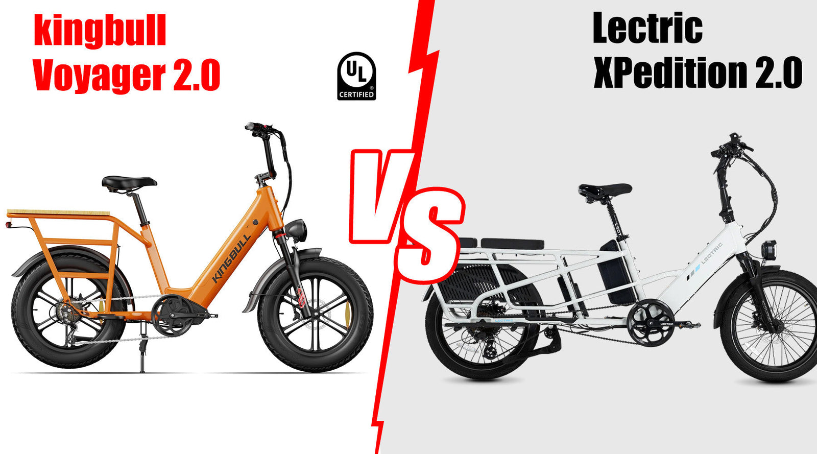 Ultimate Cargo Ebike Showdown: Kingbull Voyager 2.0 vs. Lectric XPedition 2.0