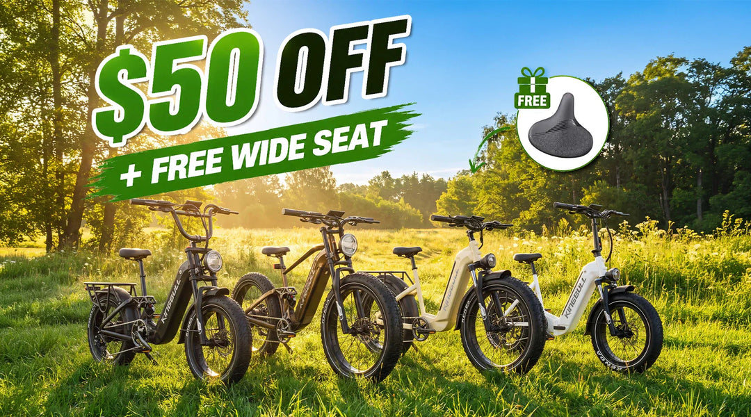 Upgrade Your Ride Get a FREE Large Padded Saddle - Summer Sale Exclusive!