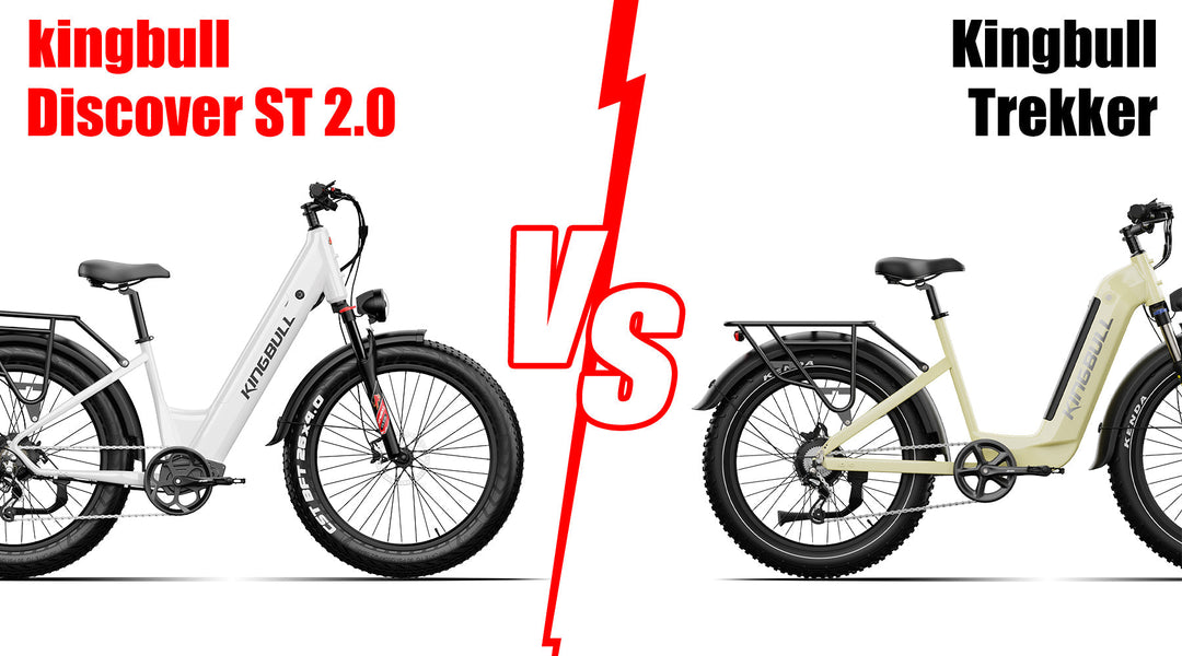 Kingbull Discover ST 2.0 vs. Trekker: Which Step-Through Commuter eBike is Best for Your Urban Lifestyle?