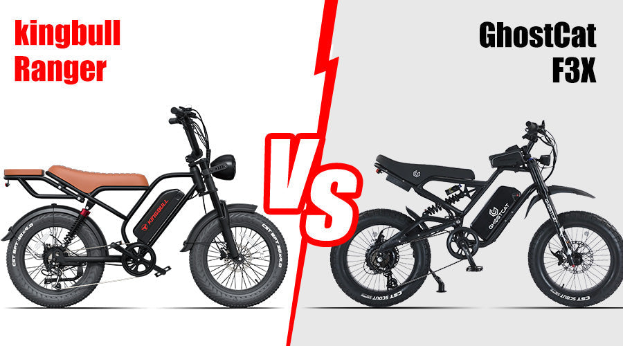 Moped-Style eBike Showdown: GhostCat F3X vs Kingbull Ranger