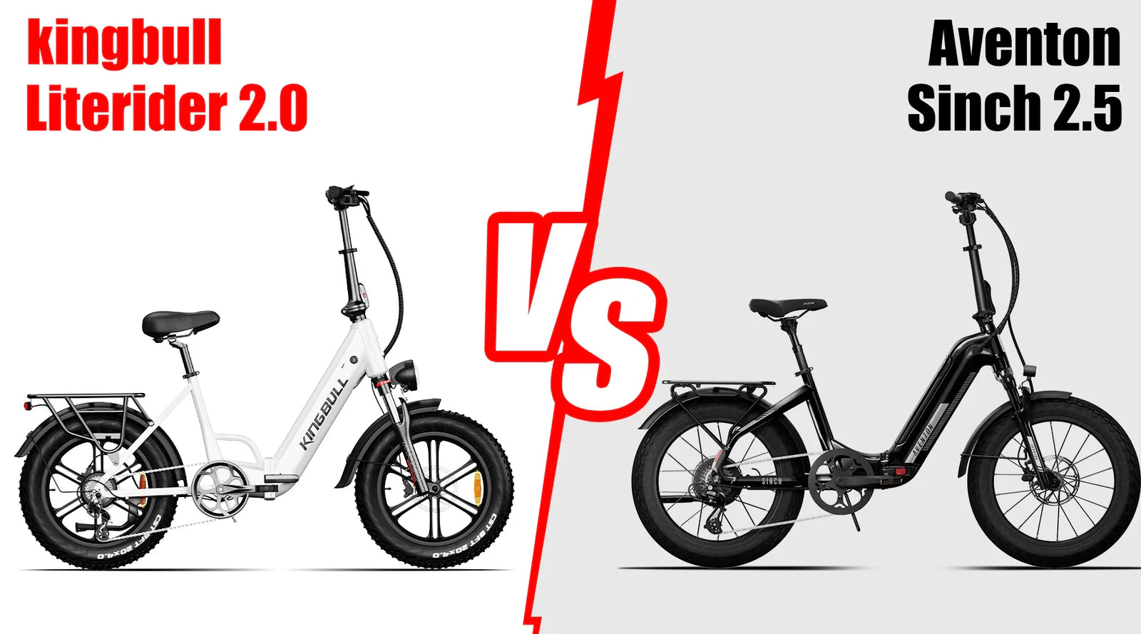 Kingbull Literider 2.0 vs. Aventon Sinch 2.5: Which Folding E-Bike Is Worth Your Money?