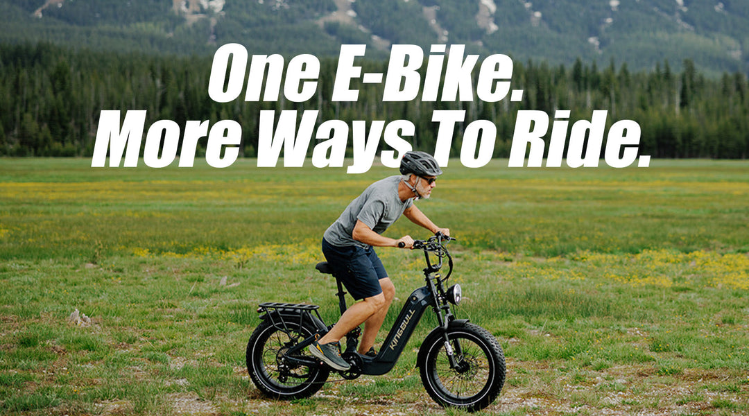 One E-Bike for More Ways to Ride: From City Streets to Off-Road Trails