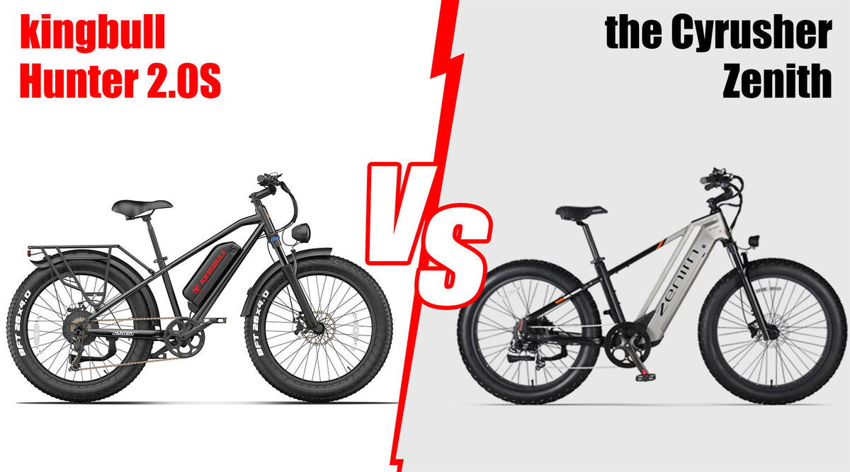 Kingbull Hunter 2.0S vs. Cyrusher Zenith: Two Fat Tire E-Bikes for the Outdoors