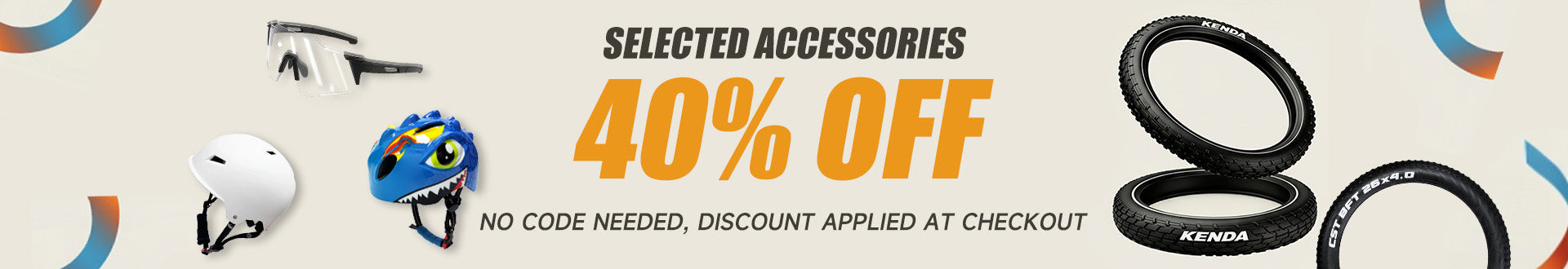 Selected Accessories — 40% OFF·Enjoy FREE Shipping on All Accessories — Even Just One!