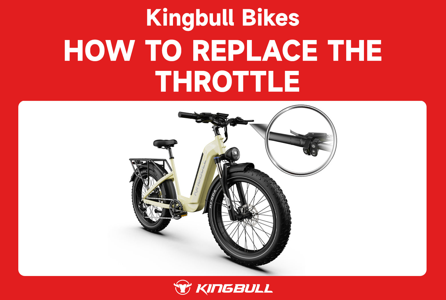 Replace the Throttle for Your Kingbull Bike