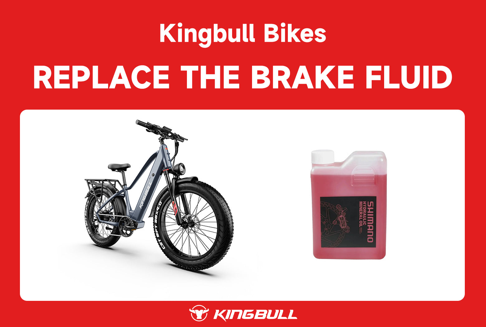 Replace the Brake Fluid for Your Kingbull Bike