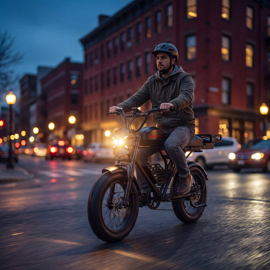 Kingbull Expedition | All-Terrain Moped-Style Electric Bike