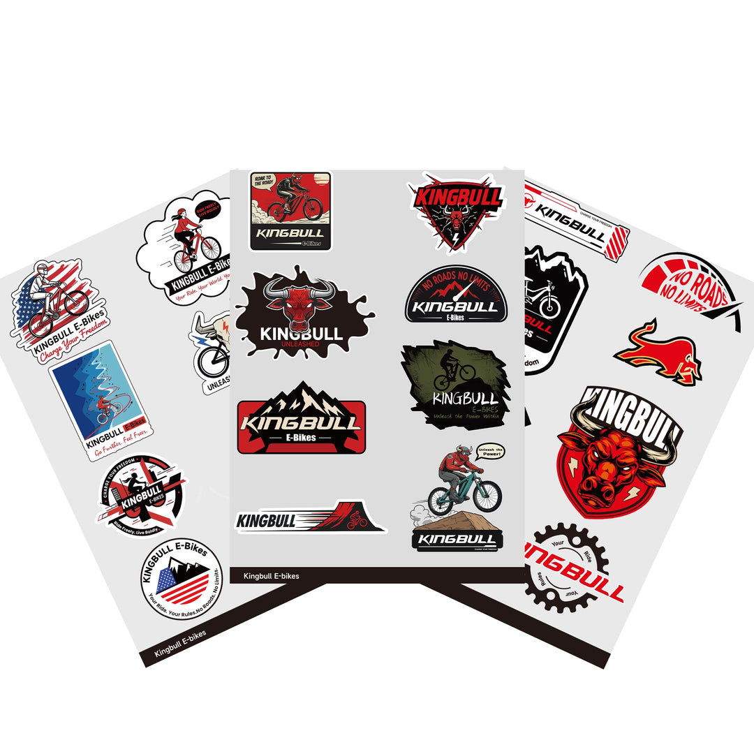 bicycle sticker shop near me KINGBULL Sticker Set