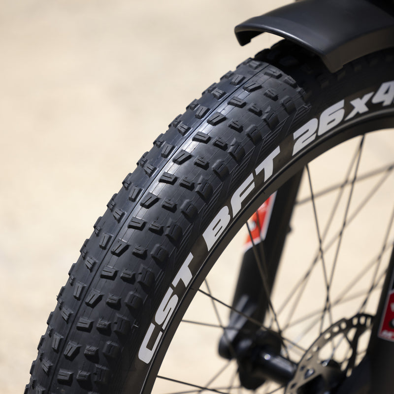Thick tread tires for city and trail rides – Discover ST 2.0 electric bik