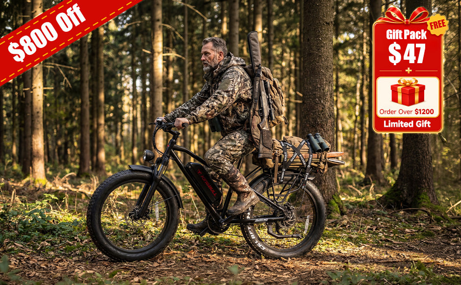 Kingbull anniversary - Kingbull Hunter 2.0S save $800 off and get a free gift pack value $47