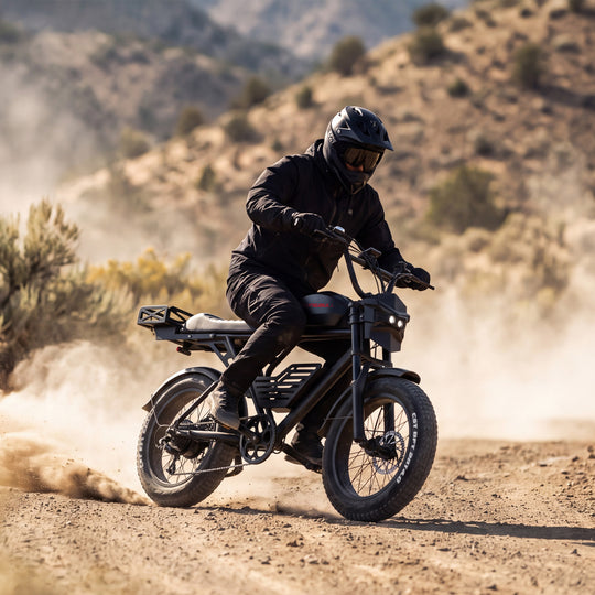 Kingbull Expedition | All-Terrain Moped-Style Electric Bike