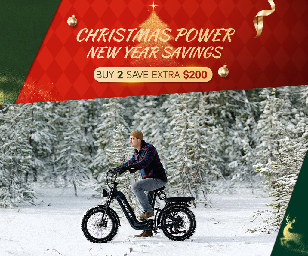 Merry Christmas, Kingbull electric bike deal - Up to $2574 discount on 2 bikes. Buy 2 save extra $200 Off