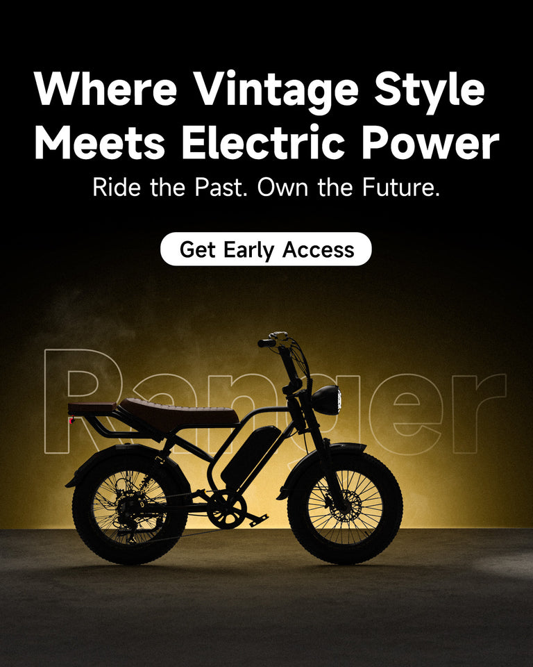 Kingbull Ranger electric bike - vintage design meets modern electric performance, early access available