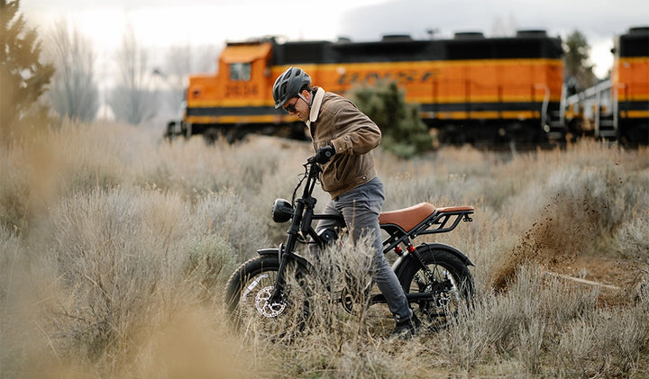 Kingbull Ranger | 1300W Peak Power Vintage Electric Moped Bike – Kingbull Bikes