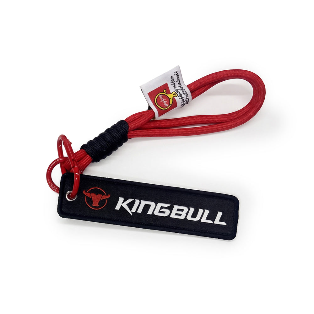 Red Kingbull Rider Keychain