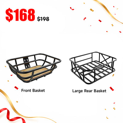 Front & Rear Basket Set
