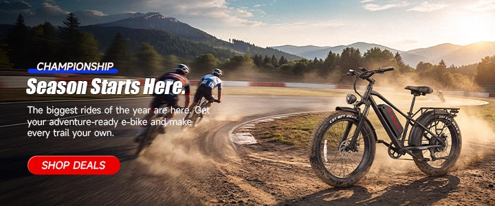 Kingbull fat tire e-bike ready for championship season – gear up for your next outdoor adventure this summer