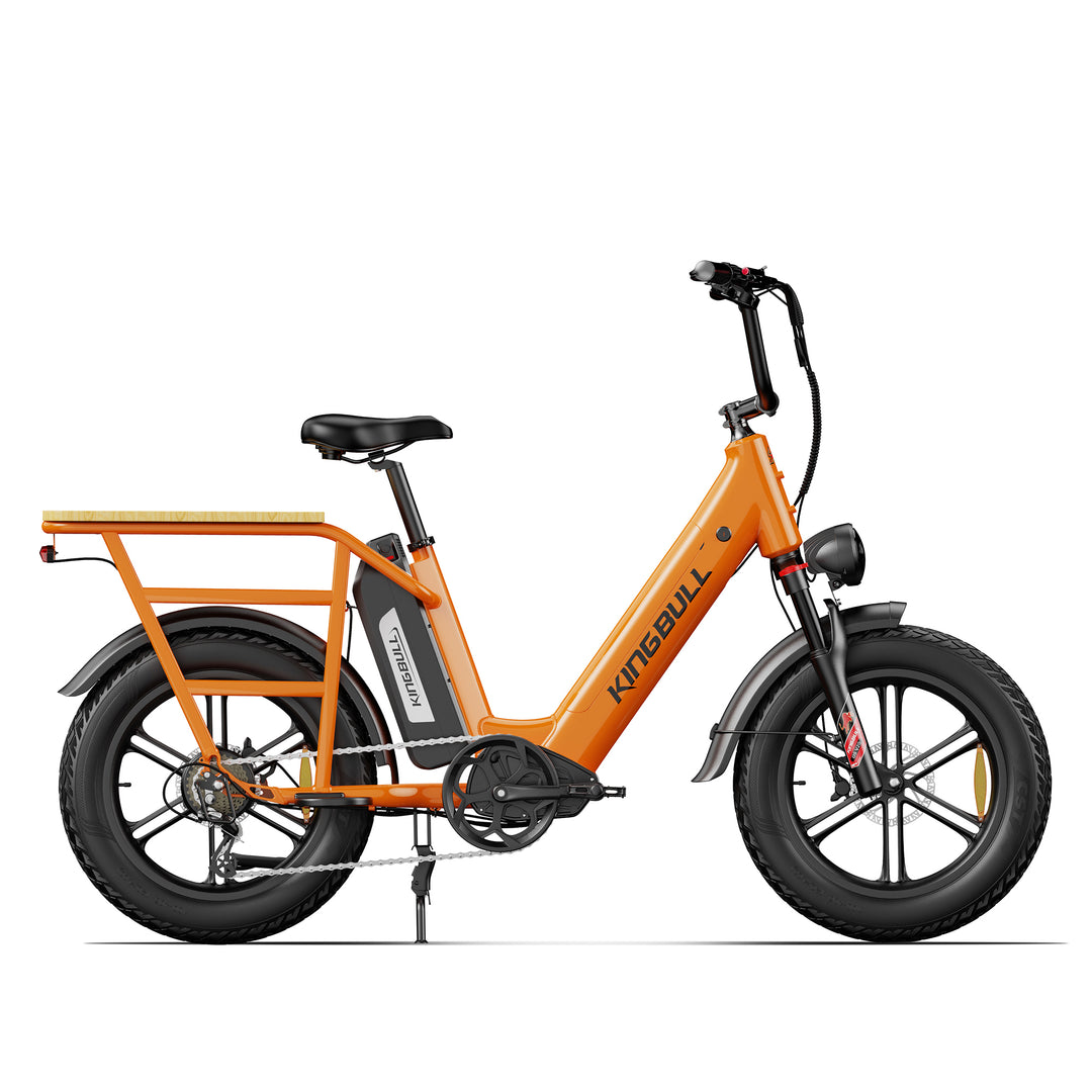 Kingbull Dual Battery Voyager 2.0| Long Range Cargo Electric Bike