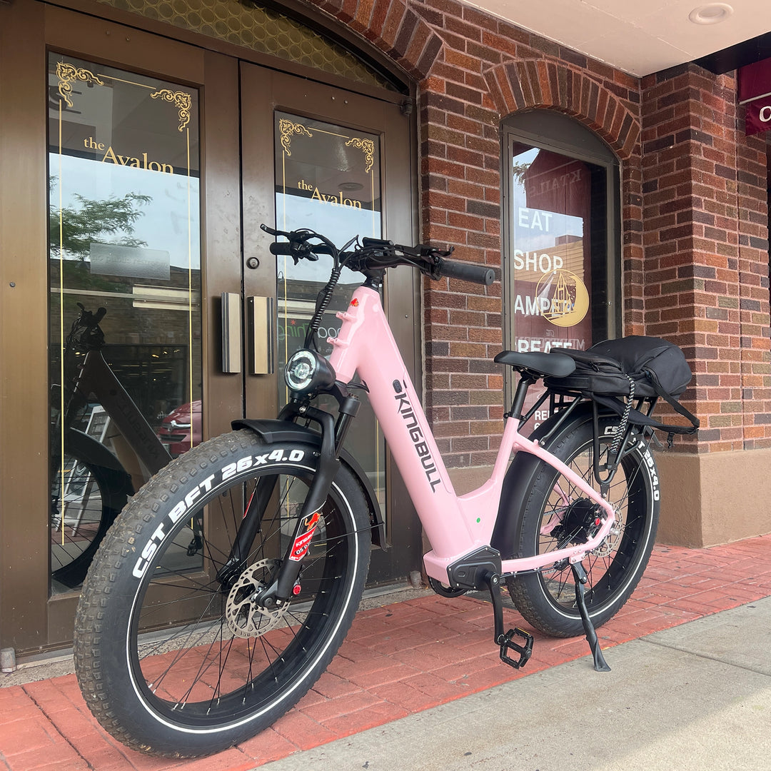 Kingbull Discover ST 2.0 Commuter Fat Tire Ebike - range up to 60miles