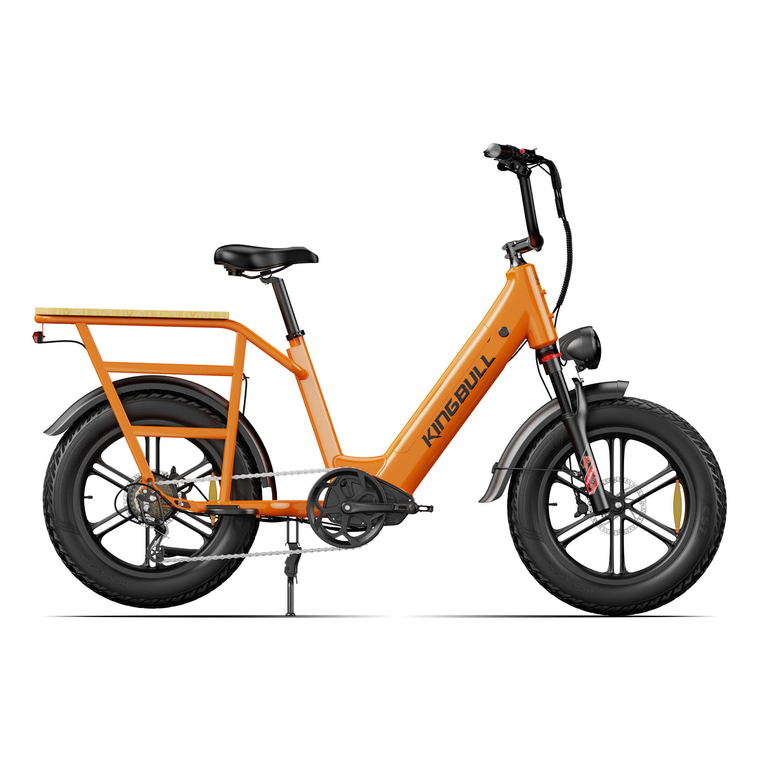 cargo electric bicycle Kingbull Voyager | Fat Tire Electric Cargo Bike