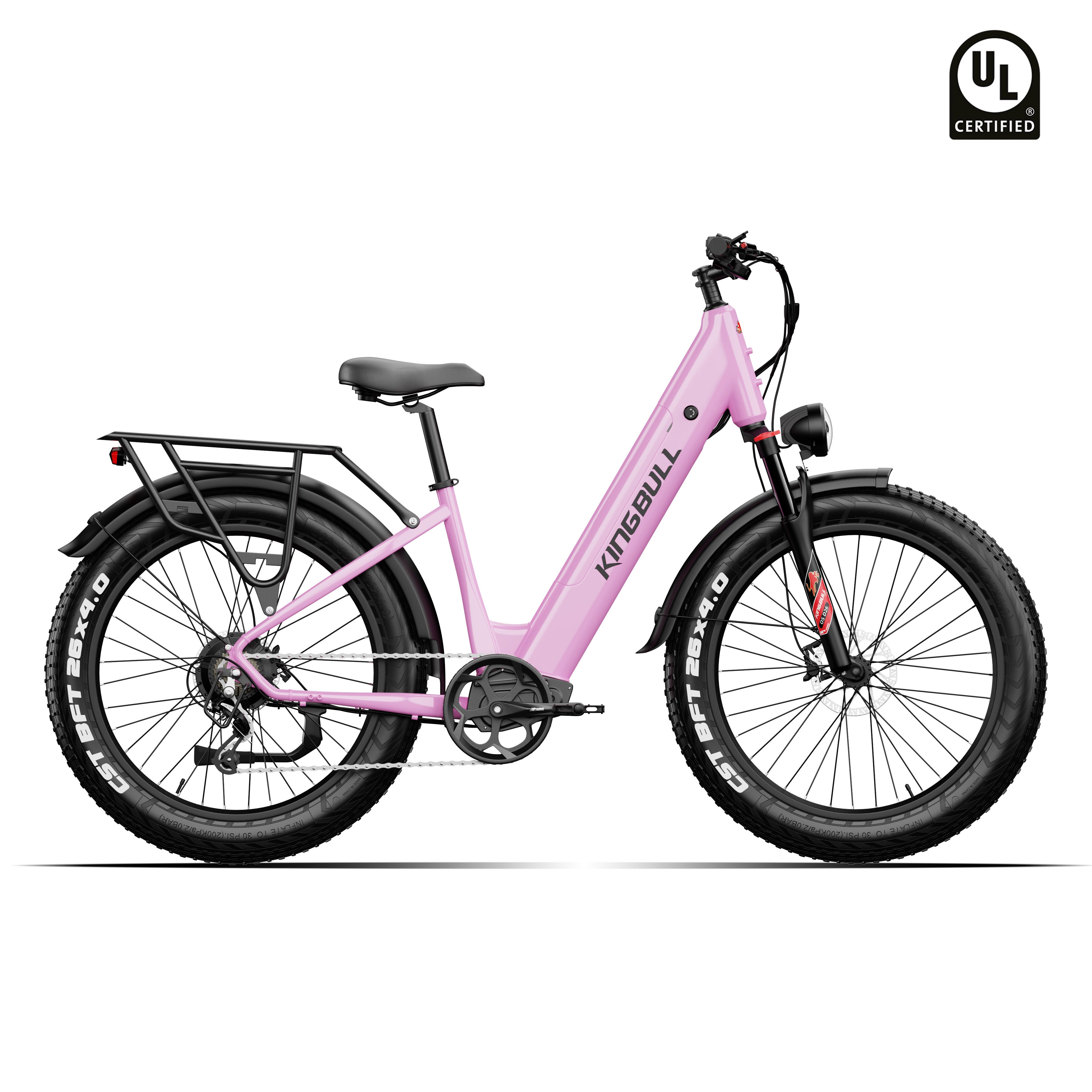 Kingbull Discover ST 2.0 Commuter Fat Tire Ebike with UL certification