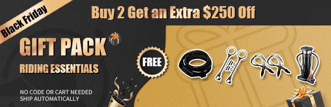 Black Friday Bike Sale - Buy 2 Get Extra $250 Off + Free Cycling Accessories Gift Pack