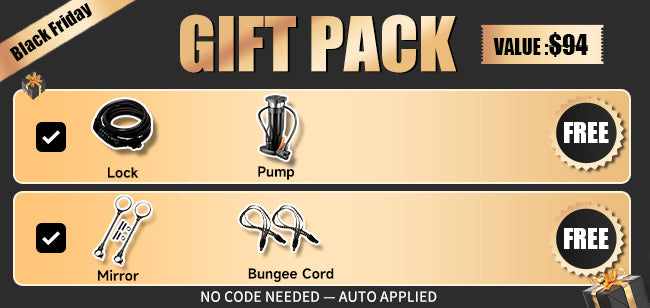 Black Friday Bike Sale - Buy 2 Get Extra $250 Off + Free Cycling Accessories Gift Pack Worth $94