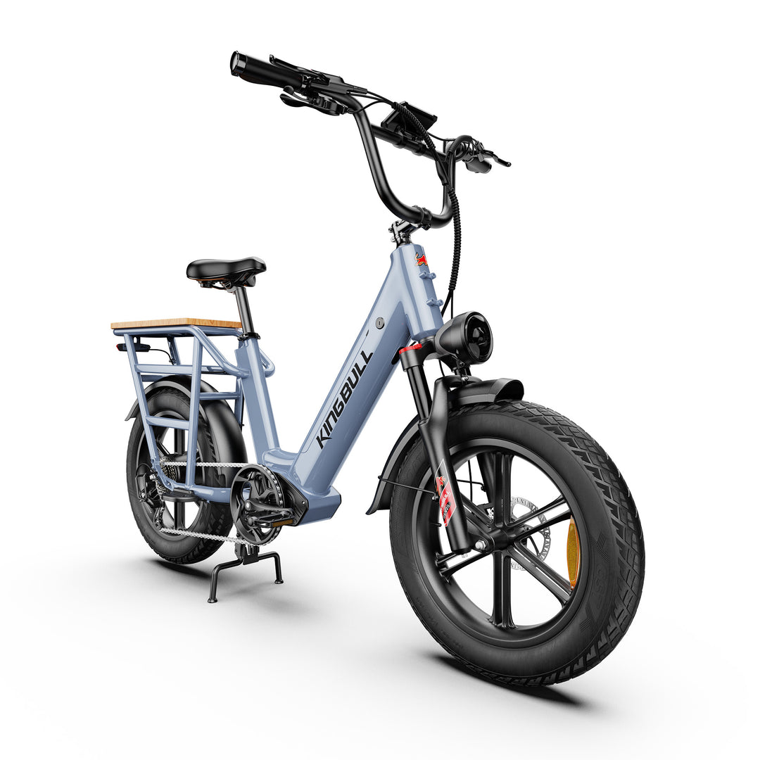 Kingbull Voyager Electric Cargo Utility Bike Dual Battery