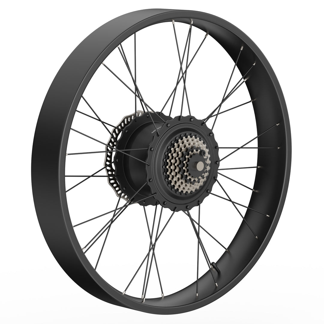 E-Bike Rear Wheel Hub with Motor-kingbull hunter2.0