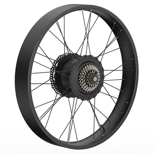 E-Bike Rear Wheel Hub with Motor-kingbull hunter2.0
