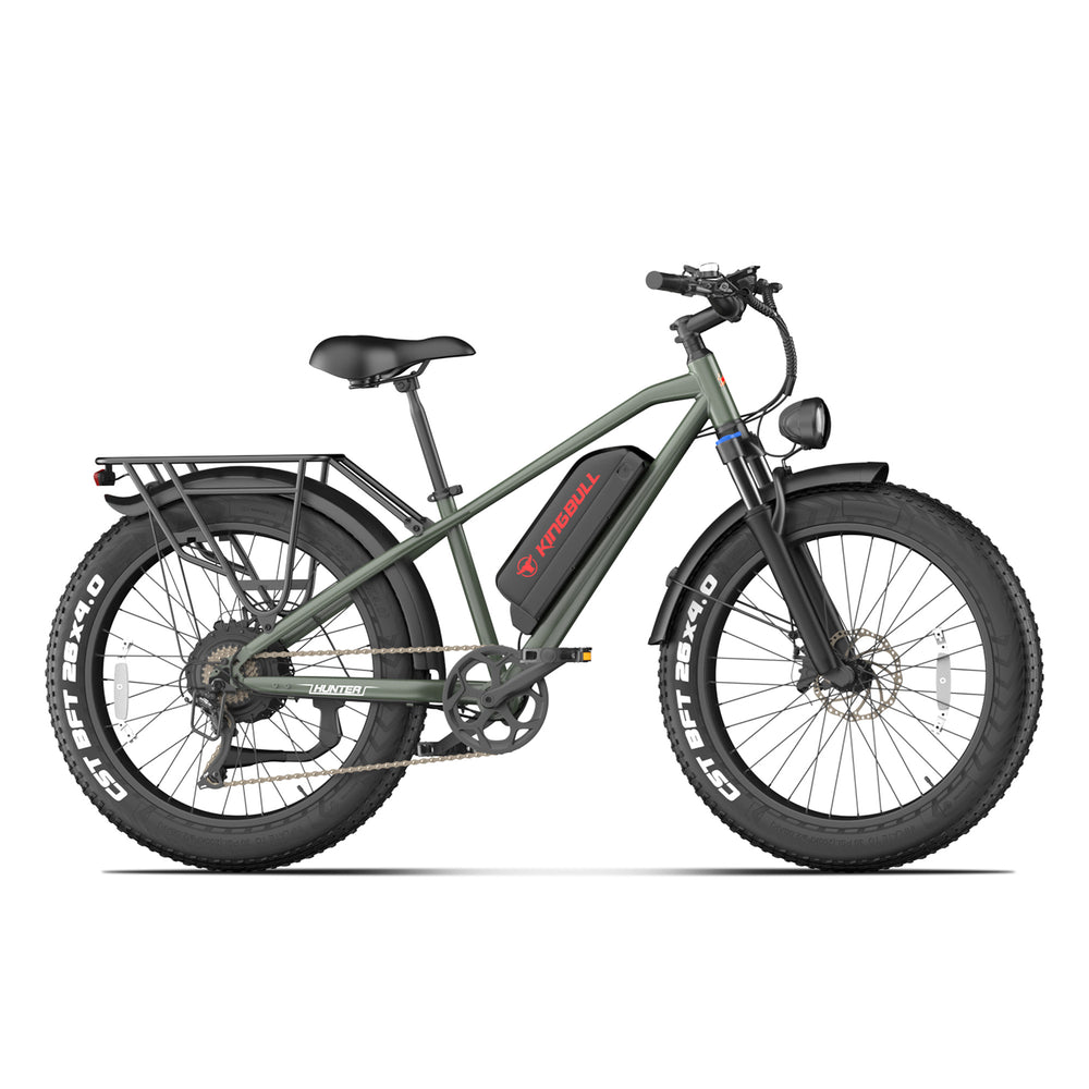 Green Kingbull Hunter 2.0S Electric bike side view