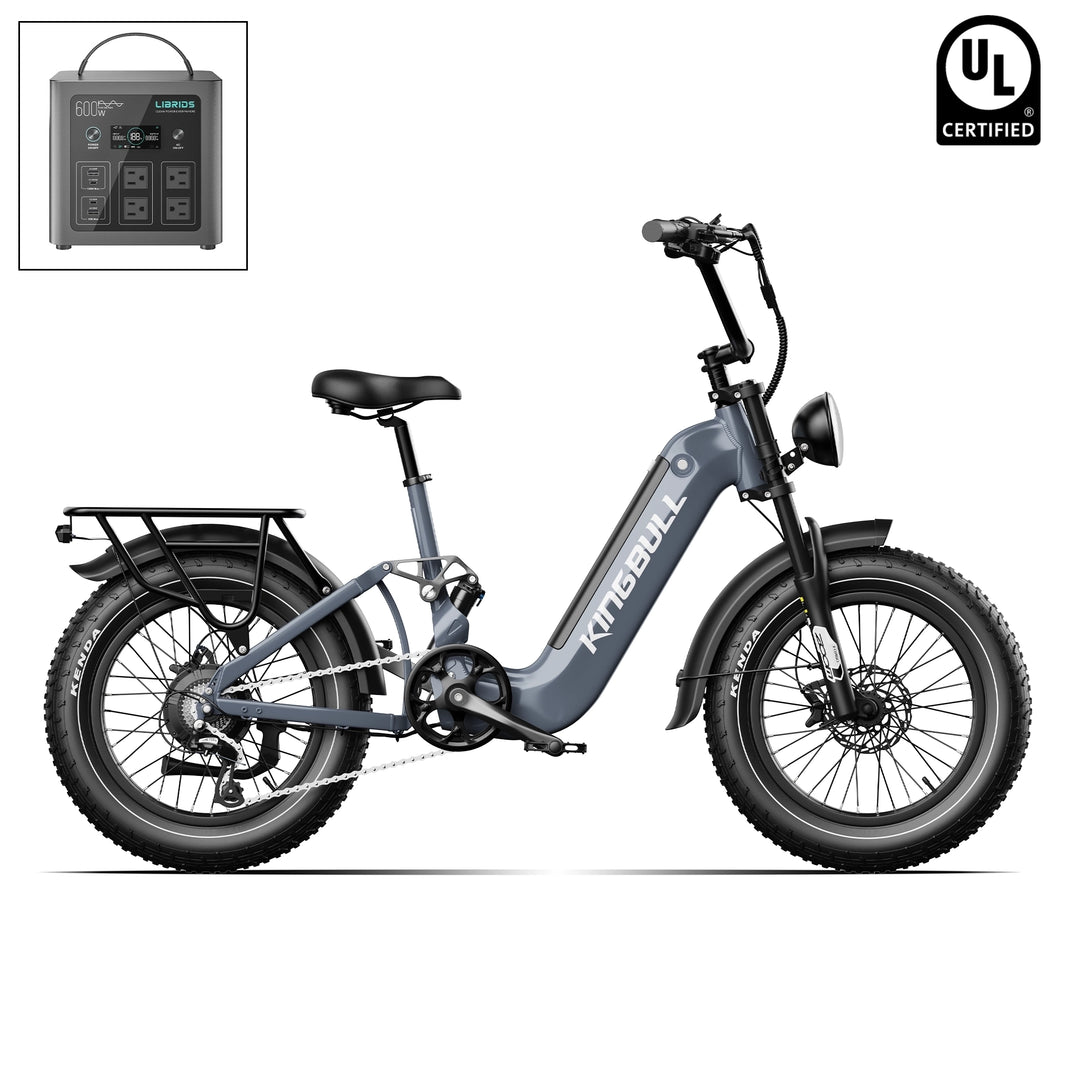 electric bicycle with suspension Lectric XPress2 Commuter eBike in Tempest Grey This bike has an incredible 11 TST R002 20'' 1500W Full