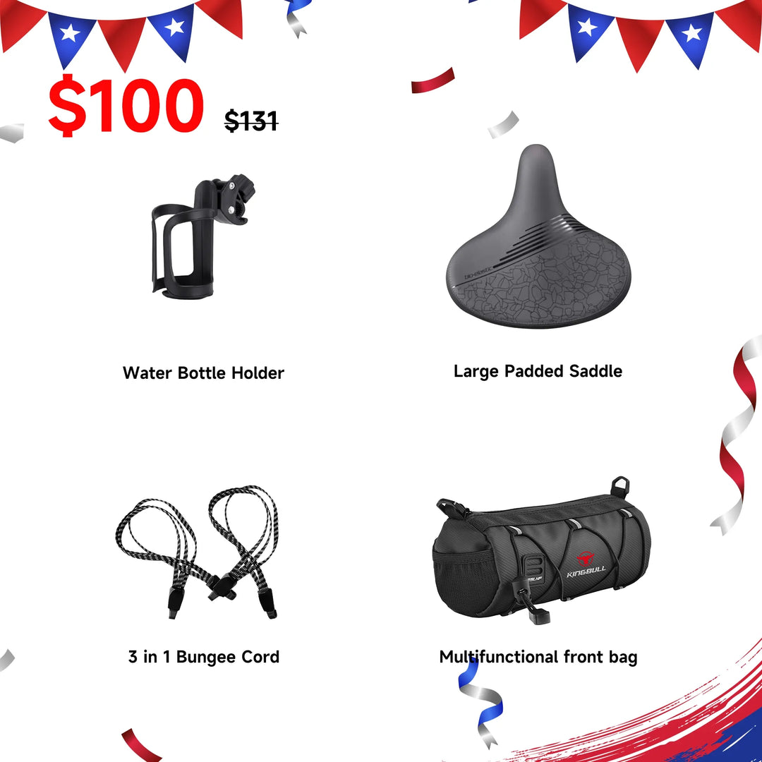 Bike Comfort Ride Pack-Kingbull