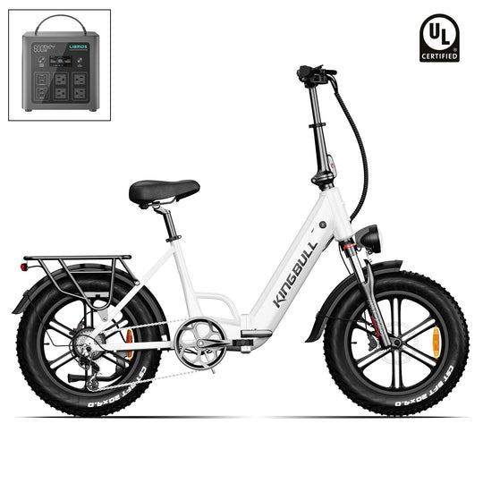 Kingbull Literider 2.0 | All Terrain Fat Tire Folding Electric Bike