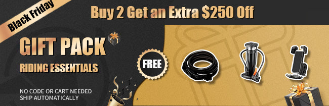 Black Friday Bike Sale - Buy 2 Get Extra $250 Off + Free Cycling Accessories Gift Pack
